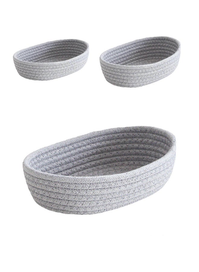 رونق سلال تنظيم منزلية منسوجة يدويًا فاخرة - حلول تخزين أنيقة وعملية لترتيب كل غرفة، مثالية لتنظيم الأغراض الشخصية، الكتب، الألعاب، أدوات التجميل، أو حتى النباتات، وتضفي لمسة جمالية راقية على ديكور منزلك العصري والكلاسيكي على حد سواء - Image 1